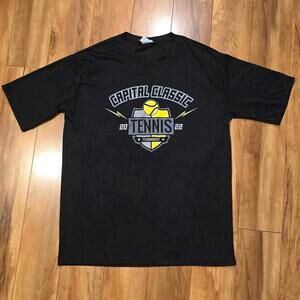 Port & Company Black Activewear Graphic Tshirt Men's M